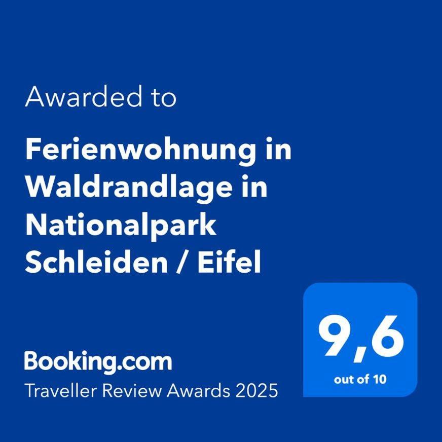 Ferienwohnung In Waldrandlage In Nationalpark Schleiden / Eifel Екстер'єр фото
